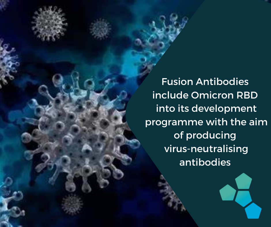 Omicron introduced to Fusion Antibodies R&D Catalogue featured image