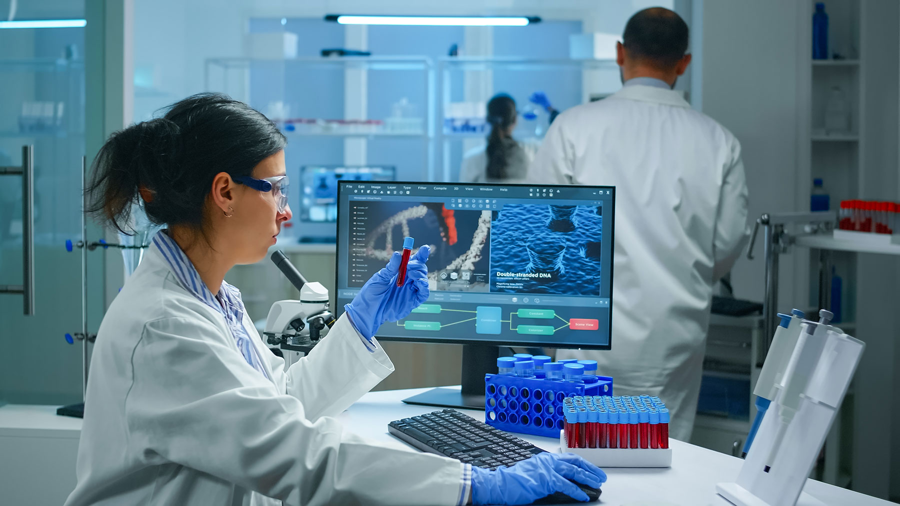Fusion laboratory supporting Rabbit B-Cell Cloning Robust Methodology for Antibody Discovery