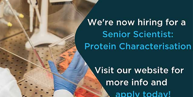 Protein Characterisation Senior Scientist