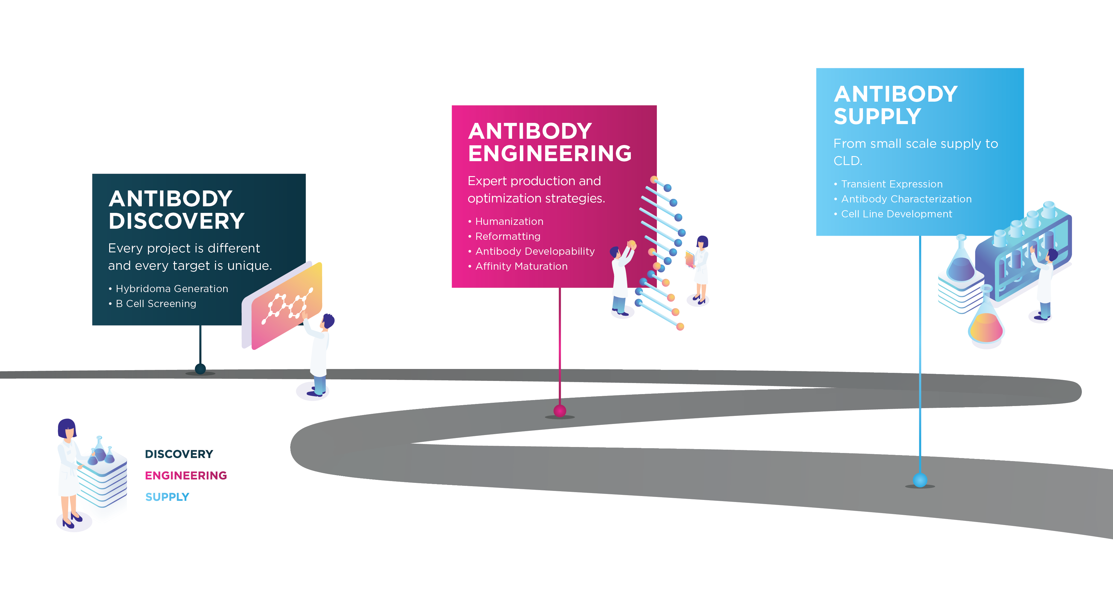 Fusion Antibodies Journey to the Clinic Infographic